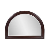 George Arched Mirror Brown