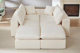 ZORVA 98" 6-Seater Sofa