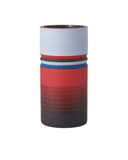 Happy 80's Black, Blue, Red & Orange Vase Set of 3
