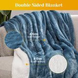 Heated Blanket Twin Size, Heating Electric Throw Blanket