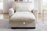 PERTH 51" Single Sofa with 1 Ottoman