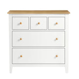 Wholesale 5 Drawer Dressser with Solid Wood Knobs