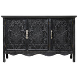 3-Door Accent Cabinet with Adjustable Shelves, 2-Pack