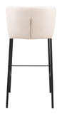 Linz Barstool (Set of 2) Cream