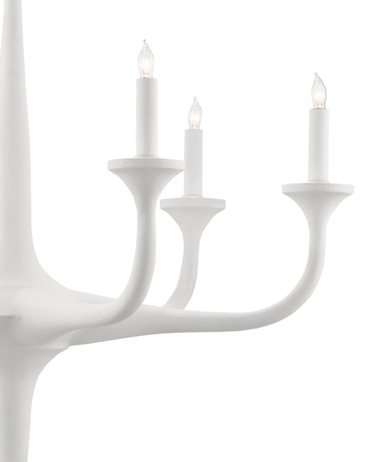 Albion White Chandelier