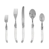 Wholesale Laguiole 20pc 18/10 Stainless-Steel Flatware, Pearl White