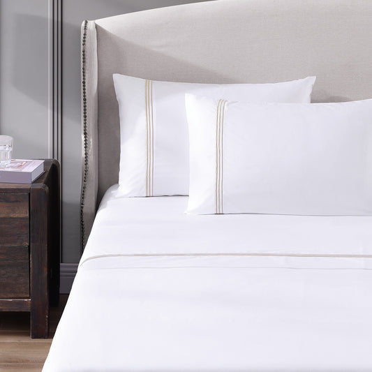 Triple Luxe Sateen Sheet Set | Hotel Collection Gold