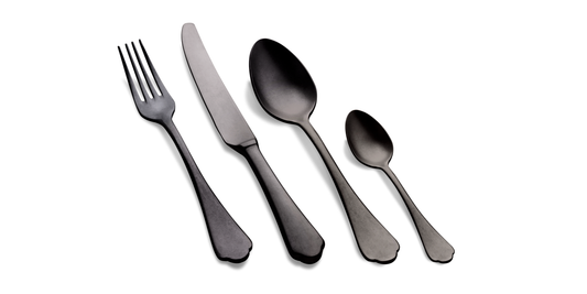 Flatware and Flatware Sets Dolce Vita Vintage Oro Nero