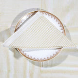 Beige Printed Fabric Napkins - Thanksgiving Napkins