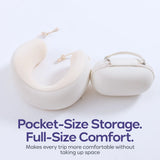 Mellow x AVIO Travel Neck Pillow Creme