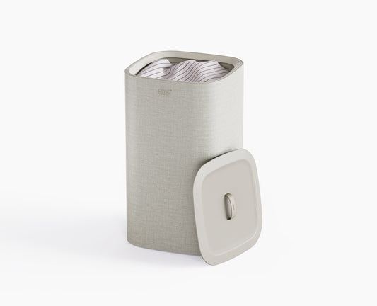 Tota One 60L Ecru Laundry Basket