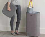Tota 60L Grey Laundry Separation Basket