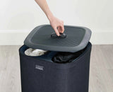 Tota 60L Black Laundry Separation Basket
