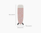 Glide 130cm Peach Easy-store Ironing Board