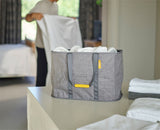 Hold-All™ Max Grey Collapsible 55L Laundry Basket