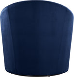 Alessio Velvet Swivel Accent Chair with Deep Button Tufting for a Chic Contemporary Living Space