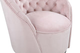 Alessio Velvet Swivel Accent Chair with Deep Button Tufting for a Chic Contemporary Living Space