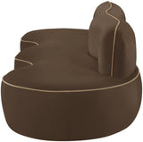 Swerve 101" Velvet Upholstered Sofa