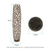 Bronze Aluminum Branch Vase- Small