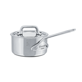 Mauviel M'MINIS Stainless Steel Sauce Pan With Lid, 3.54-In