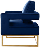 Noah Velvet Accent Chair – Luxurious Contemporary Design with Plush Comfort and Sturdy Iron Legs
