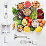 Moss & Stone 300W Hand Blender with Chopper & Whisk