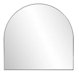 Van Buren Brushed Black Arched Mirror
