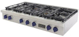 Kucht 48" Inch Gas Sealed Burner Rangetop, KFX489T-B