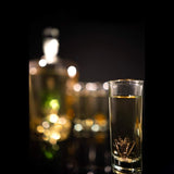 Tequila Decanter Tequila Glasses Set, 6 Agave Sipping Shot Glass (Agave)