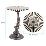 Drunken Metal Martini Table
