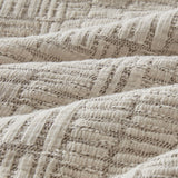 3-Piece Oversized Cotton Matelasse Comforter Set