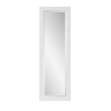 Stucco Dressing Mirror - White