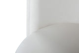 Rotunda Glamorous Contemporary Accent Chair with Gold Metal Legs for Chic Living Room Style