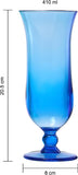 Unbreakable Color Hurricane Glasses | Set of 6, 14 oz