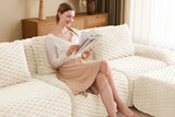 LAURENT 114" 3-Seater Sofa with 1 Ottoman