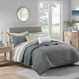 8-Piece Comforter and Coverlet Set Collection, Yellow