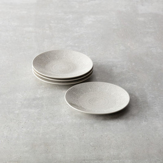 Havana Gray Coupe Salad Plate 8.5"