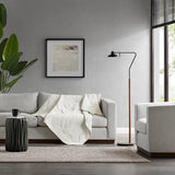 Jersey Knit Cool Touch Down Alternative Throw, Ivory