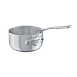 Mauviel M'COOK 5-Ply Sauce Pan With Pouring Spout, Cast Stainless Steel Handle, 0.8-Qt