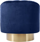 Farrah Modern Accent Chair with Plush Upholstery and Sleek Chrome Base for Stylish Living Spaces