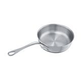 Mauviel M'COOK 5-Ply Sauté Pan With Lid, Cast Stainless Steel Handle
