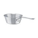 Mauviel M'COOK 5-Ply Splayed Saute Pan With Lid, Cast Stainless Steel Handle, 1.9-Qt