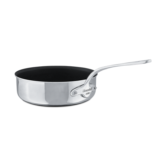 Mauviel M'COOK 5-Ply Nonstick Saute Pan With Cast Stainless Steel Handle