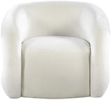 Roxbury Velvet Accent Chair - Stylish Contemporary Design with Deep Channel Tufting for Comfort