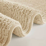 100% Cotton Tufted 3000 Gsm Reversible Bath Rug, Natural