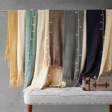 Soft Warm Cashmere-Like 50x60" Throw Blanket