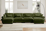 CLOUDIES 173" 4 Seater Sofa with 2 Ottomans