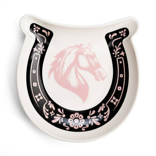Blue Stallion Lucky Charm Canape Plate