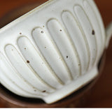 Gohobi Handmade Japanese Stoneware Cup & Saucer