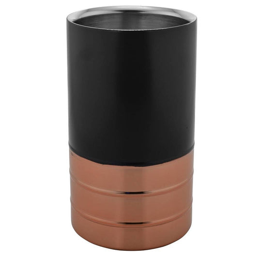 Mixora Double Wall Copper Black Wine Cooler